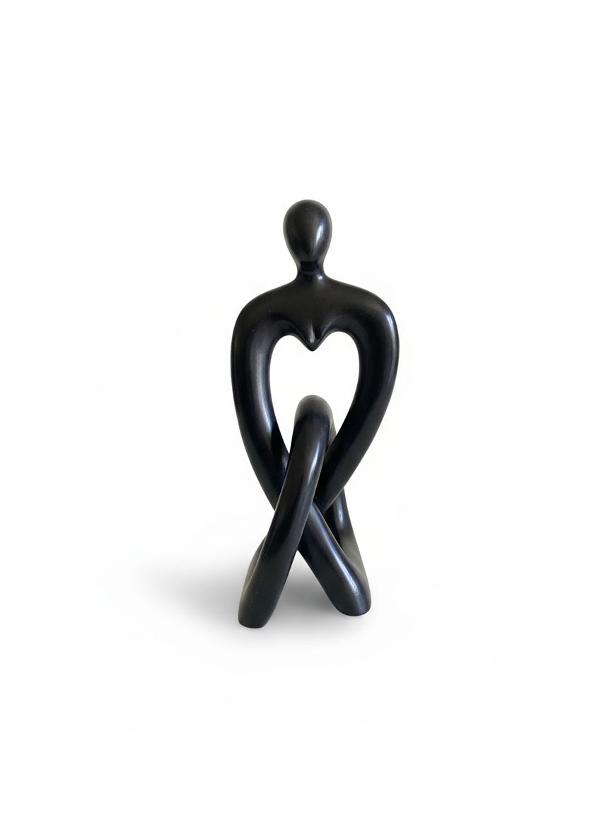 "Love Note" - Abstract Soapstone Sculpture
