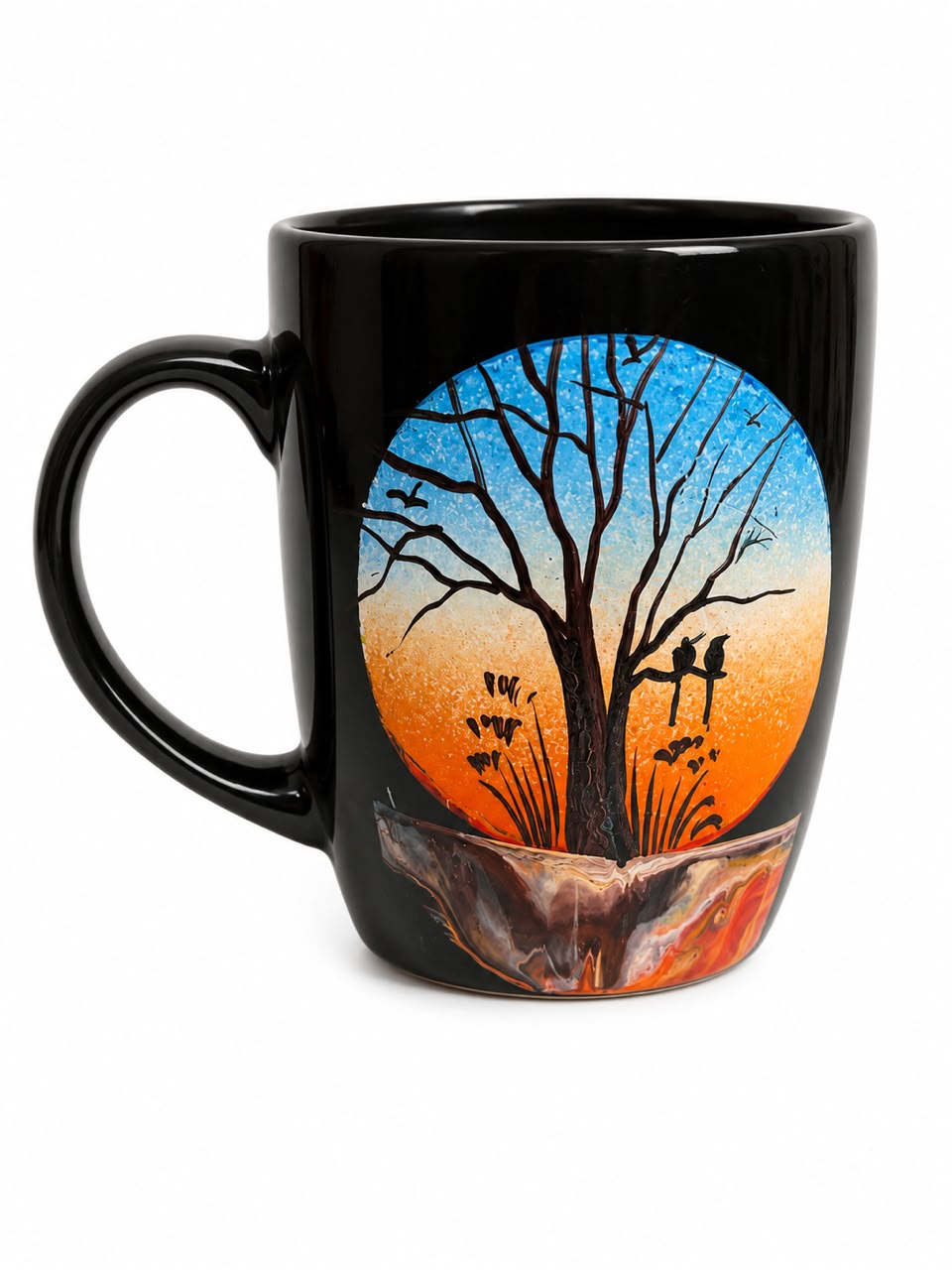 African soft stone cup