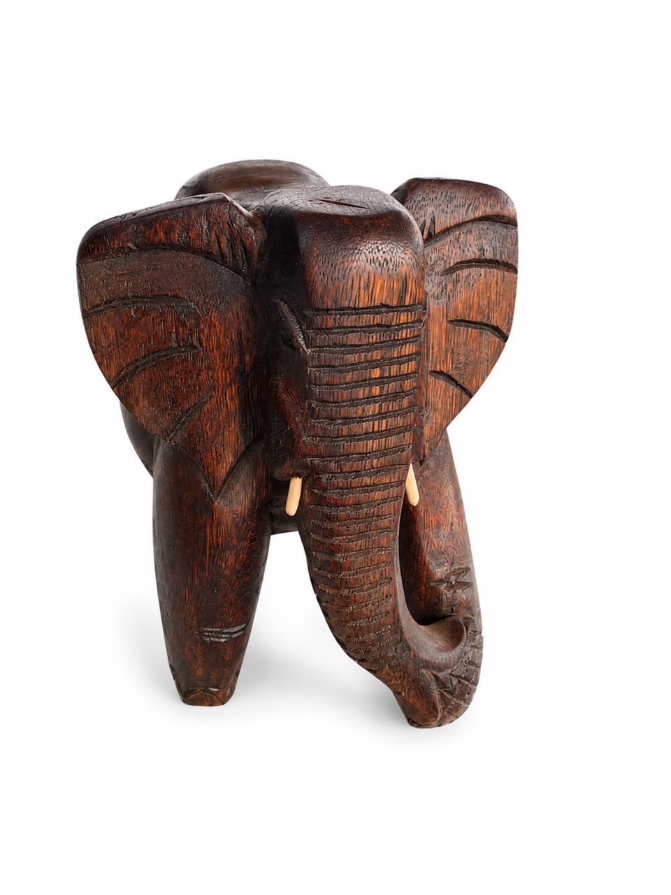 Small wooden elephant