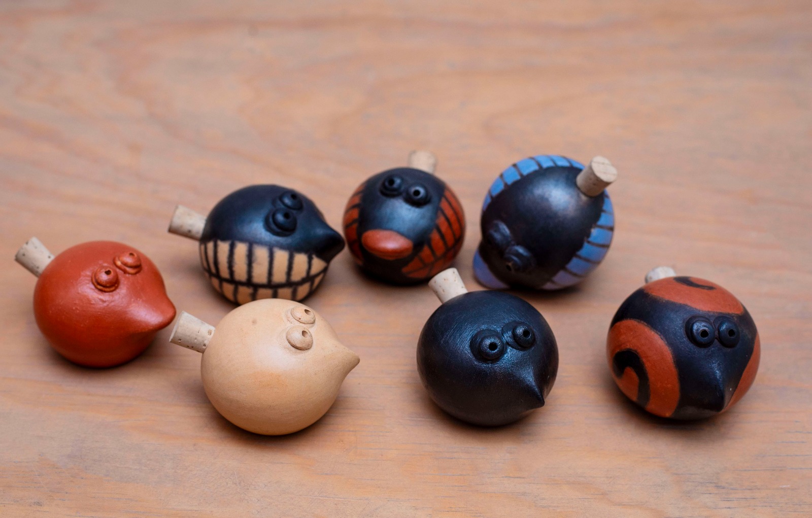 Chirpy Clay Artisan Salt & Pepper Shaker