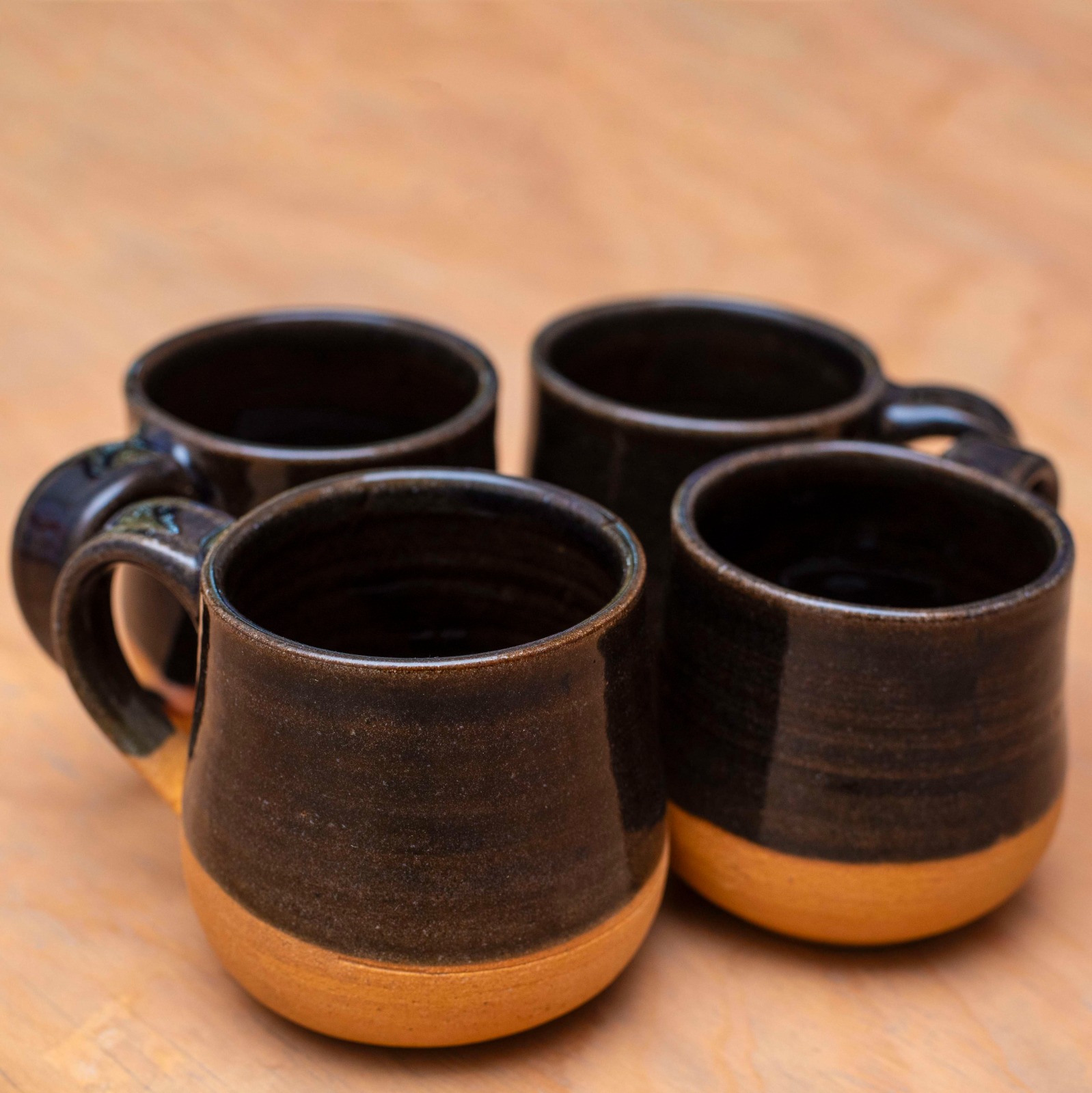 Earth & Charcoal Stoneware Espresso Cups