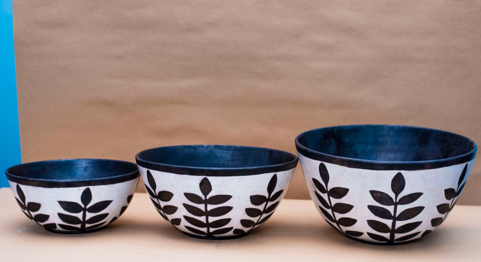Botanical Nesting Flower Salad Bowls Set