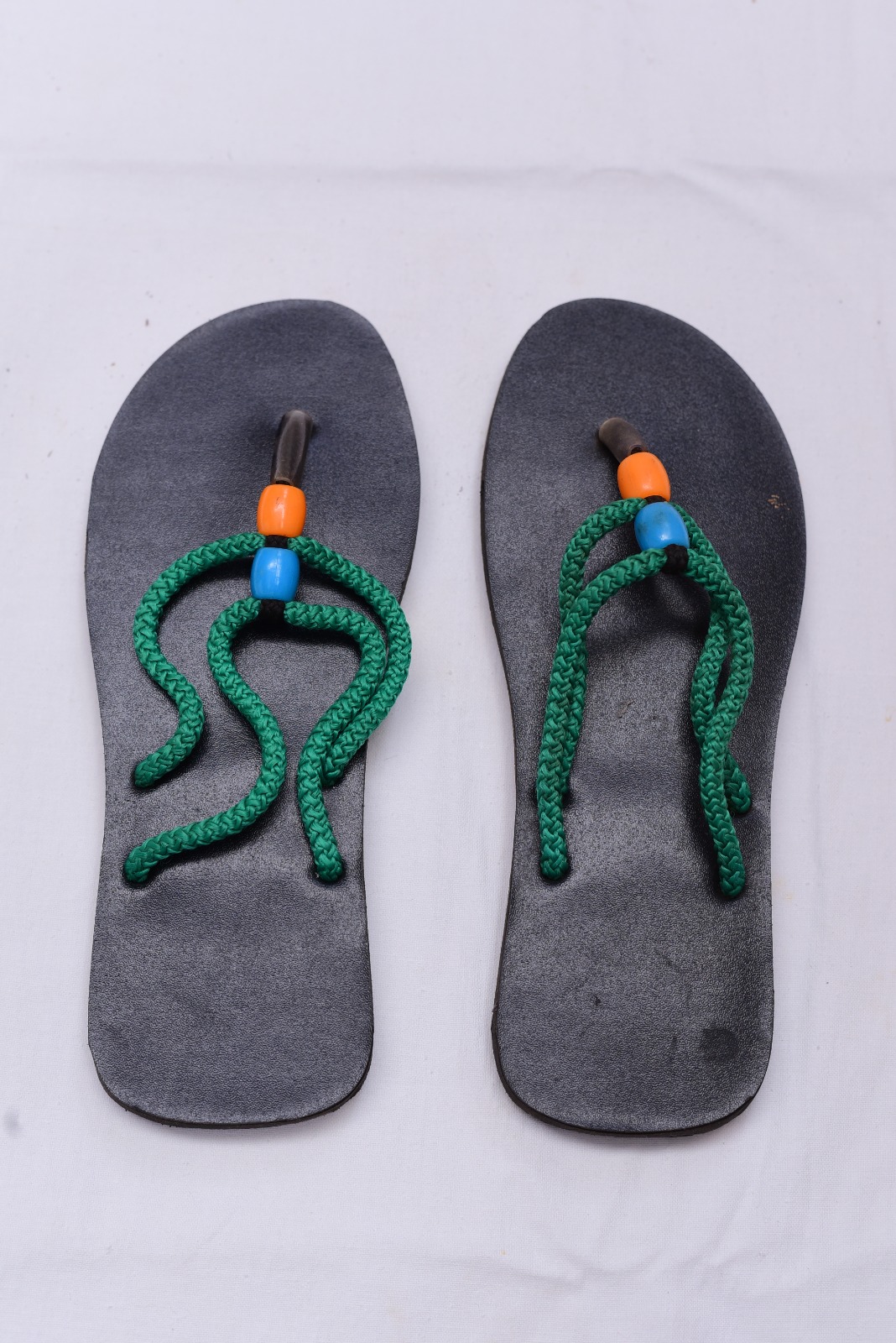 Handcrafted Beaded Rope Sandals