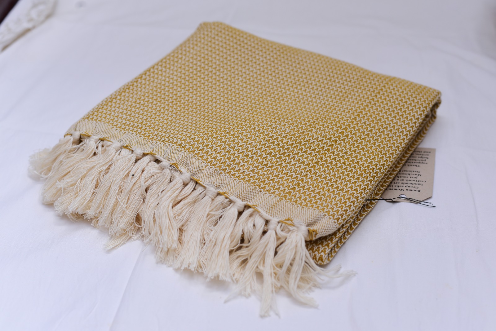 The Amber Honeycomb Multi-Way Luxury Throw & Shawl