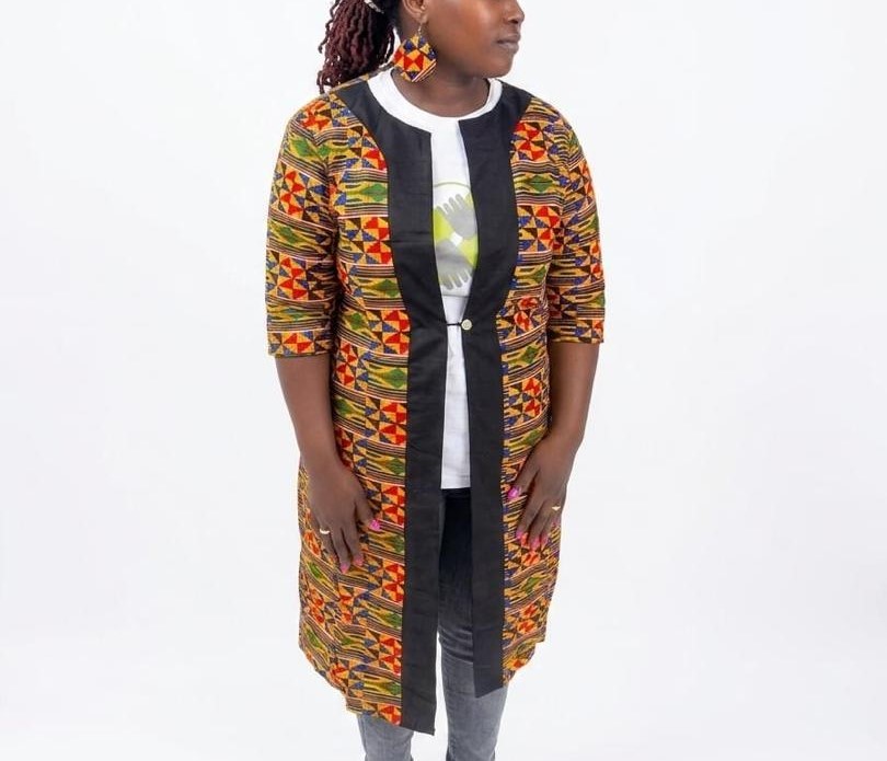 The Nile Kaleidoscope Multi-Way Jacket & Earring Set