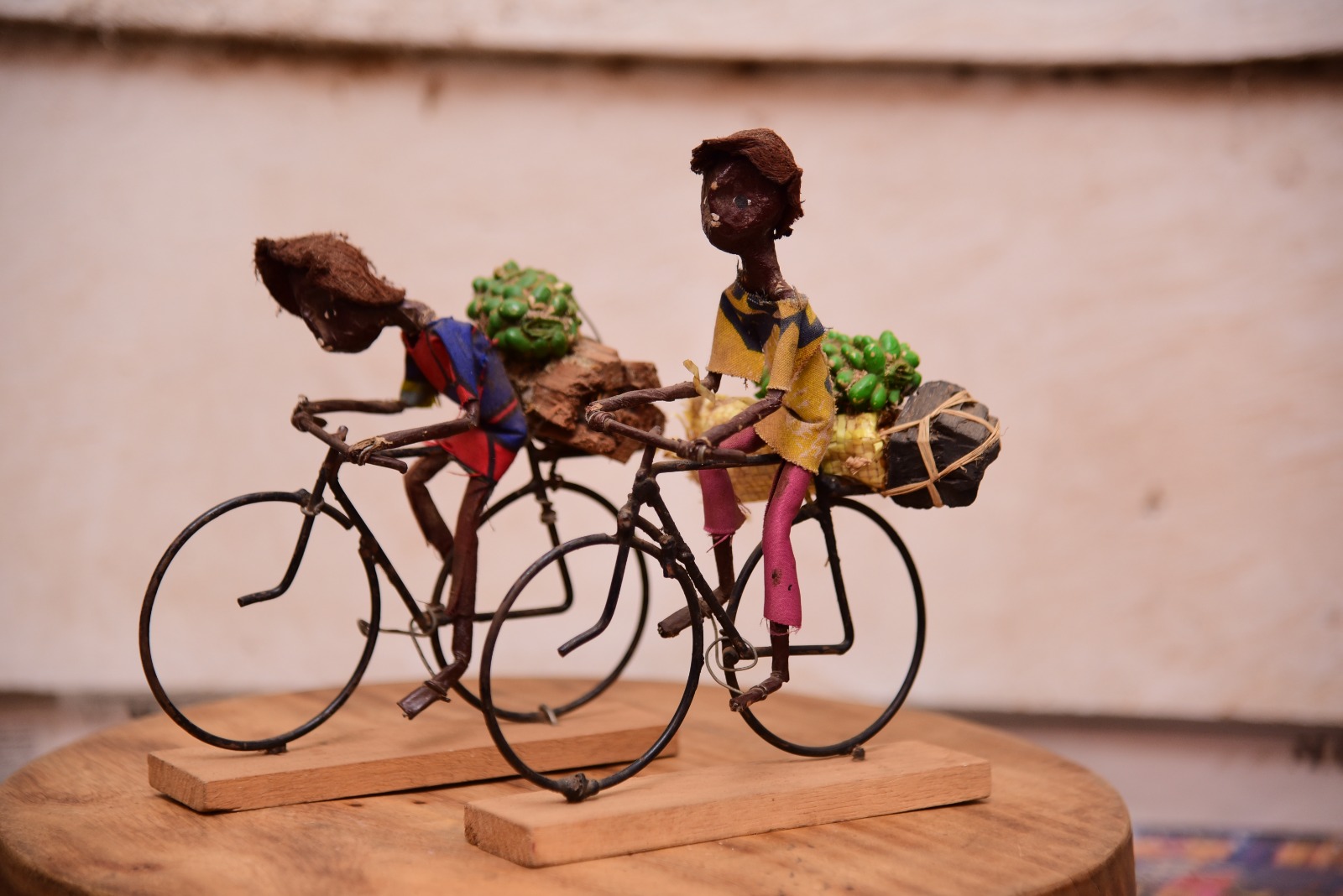 The Matooke Market Commuter Wire Sculpture