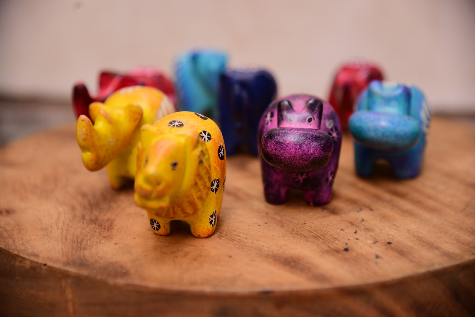 The Savannah Minis Hand-Carved Soapstone Figurines