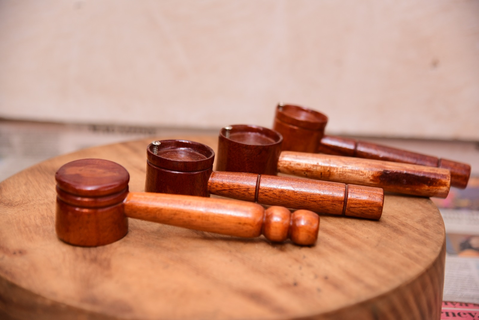 The Royal Hand-Carved Wooden Bottle Opener