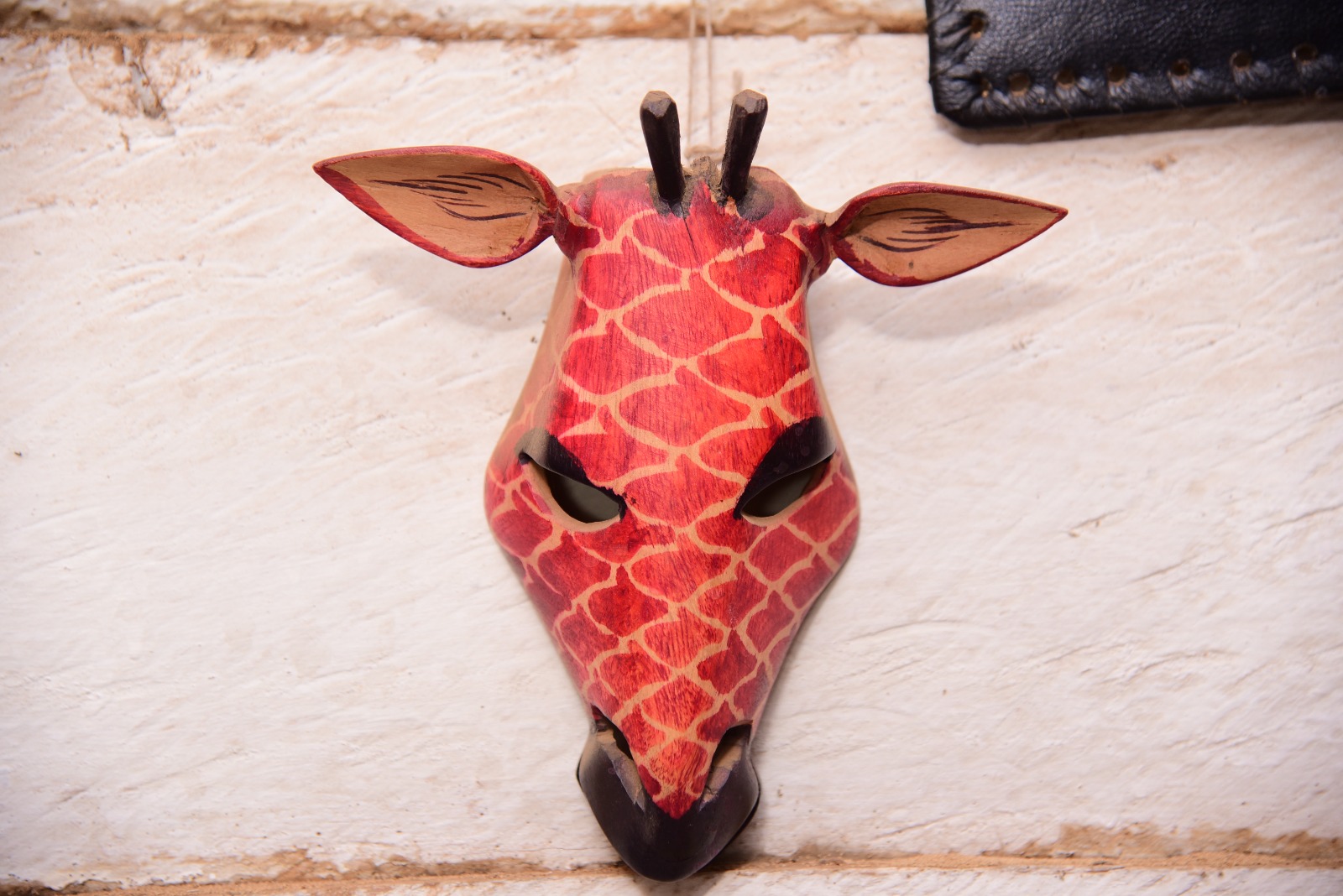 Kidepo Sunset Hand-Carved Giraffe Mask