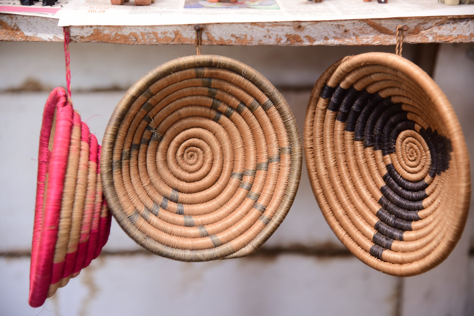Rwenzori Hand-Coiled Baskets