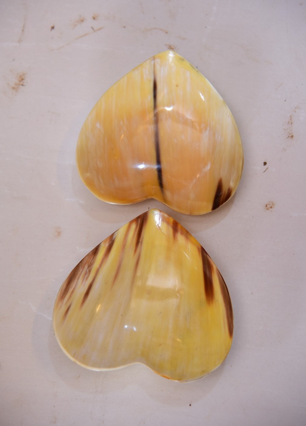 Sweetheart Sculptural Cow Horn Dishes