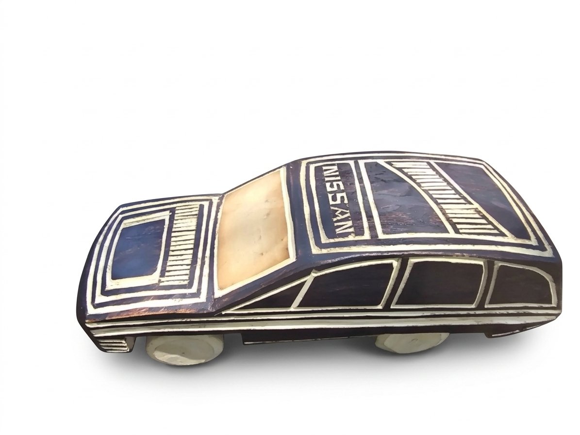 Highway Cruiser Wooden Toy Nissan Station Wagon