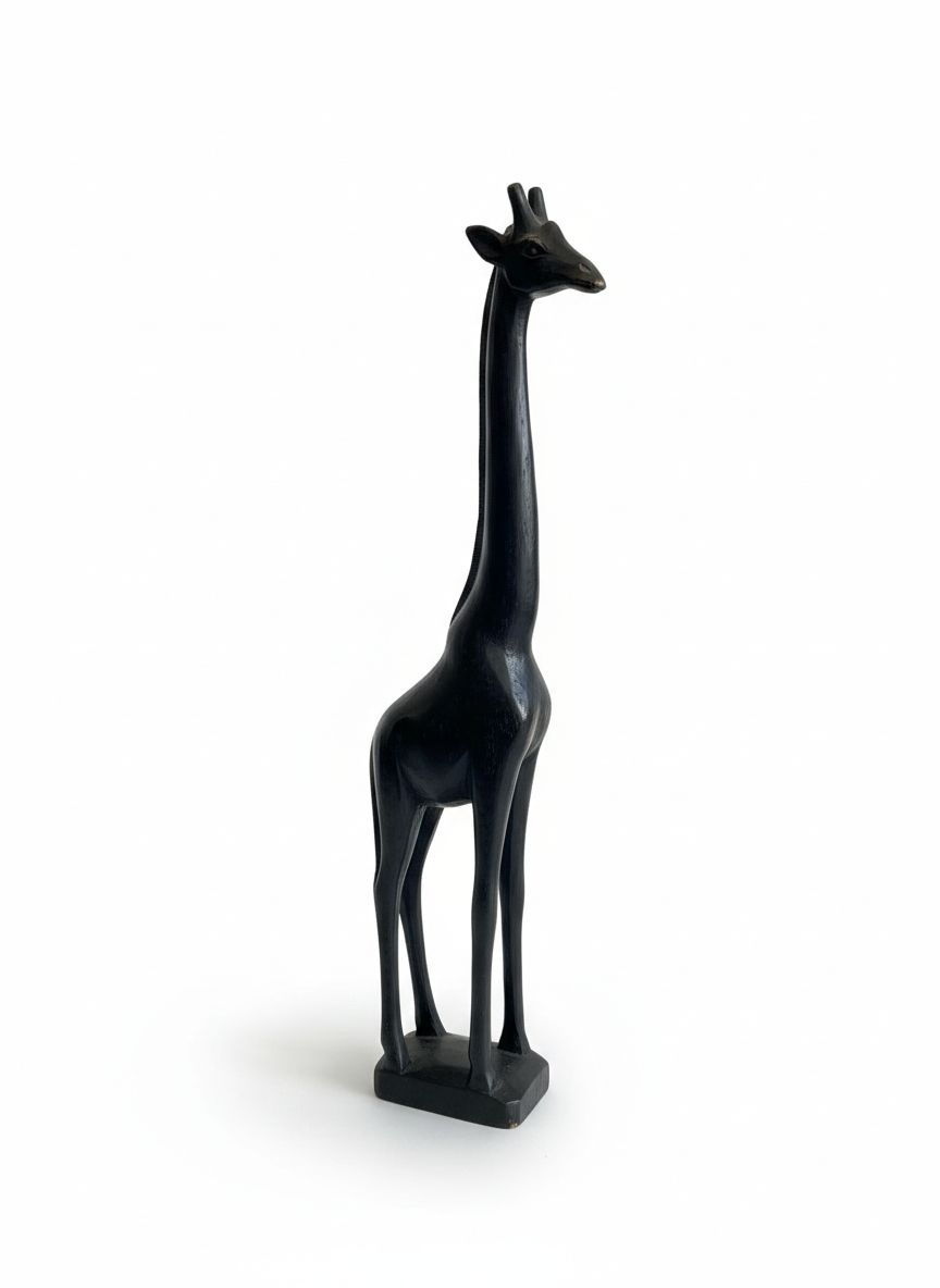 Elongated Giraffe Sculpture